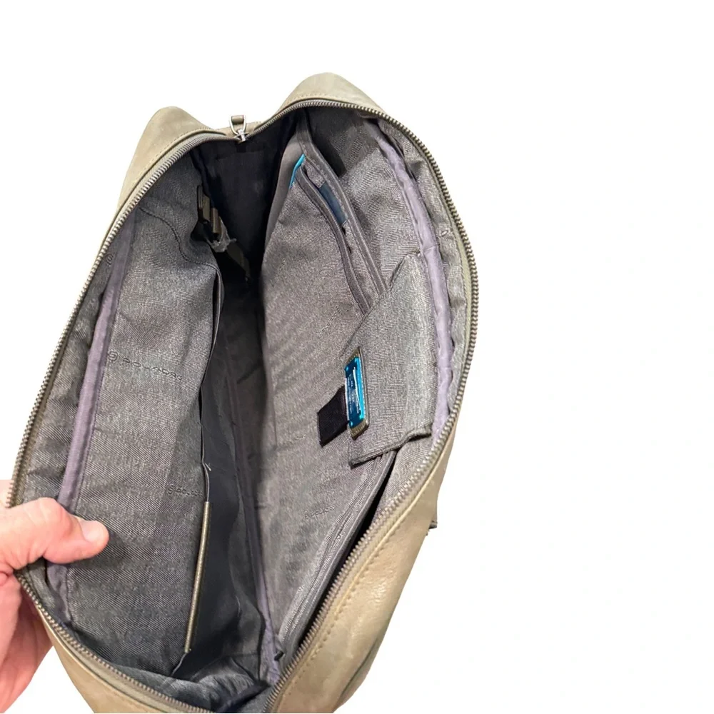 Piquadro Italian Leather Laptop Bag